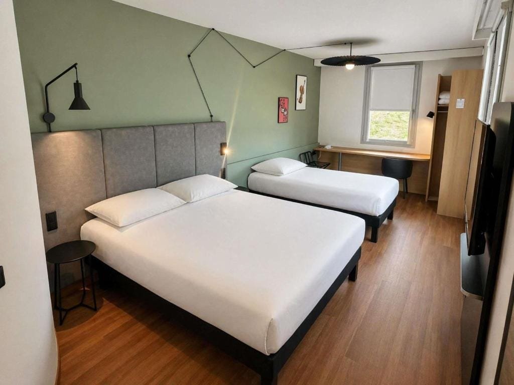 ibis Beauvais Aéroport, chambre avec deux lits, secteur Aéroport, Beauvais