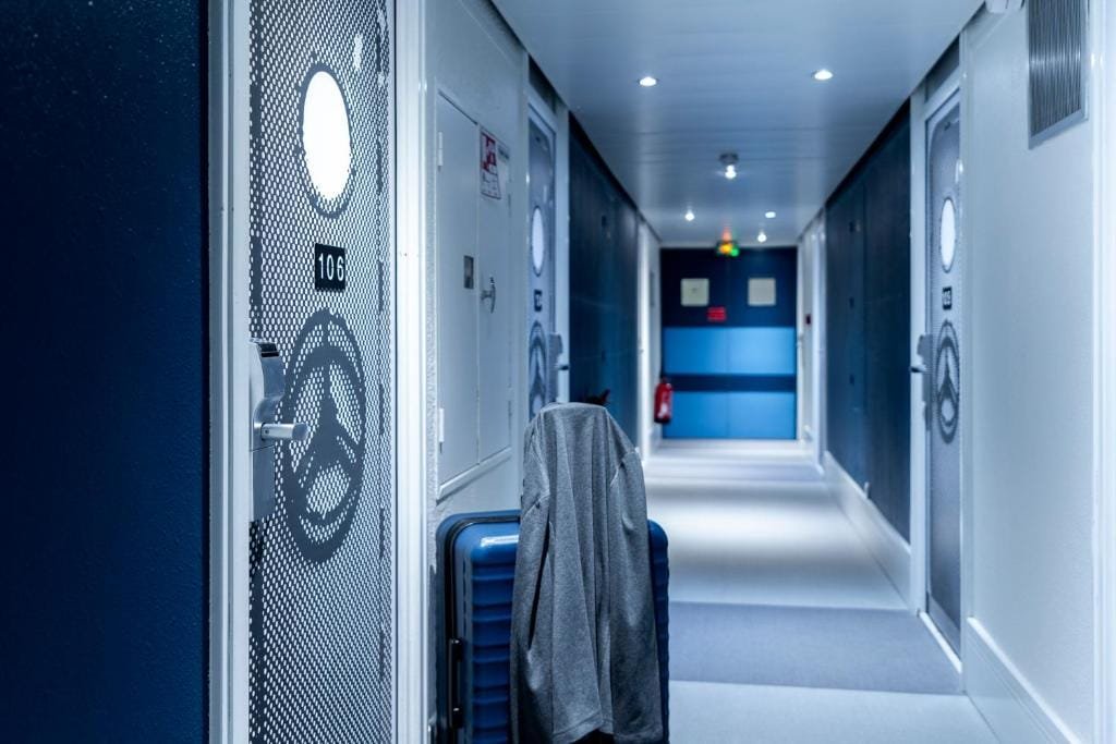 ibis Styles Beauvais, couloir des chambres, secteur Alentours, Beauvais